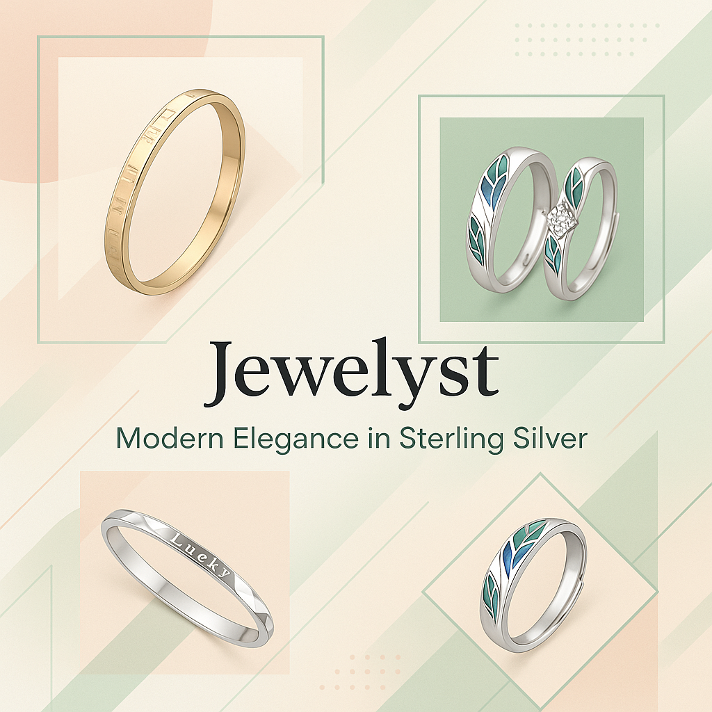 Modern Geometric Jewelyst Banner