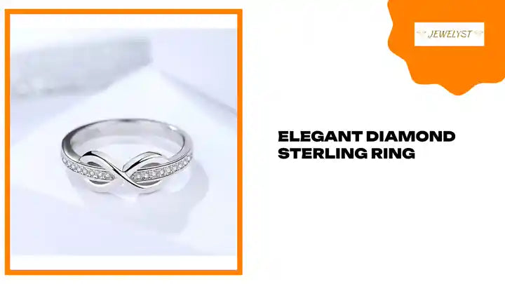 Elegant Diamond Sterling Ring by@Outfy